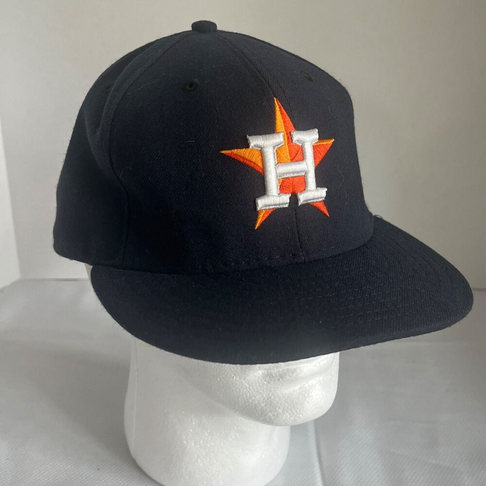 NEW Houston Astros 2024 Postseason OFFICIAL New Era Fitted Hat MLB - 7 3/4"